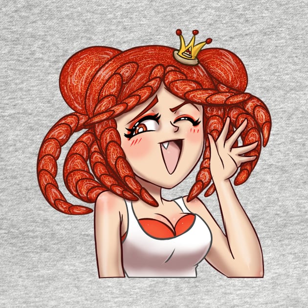 Pepperoni-Queen Laughs by AV90